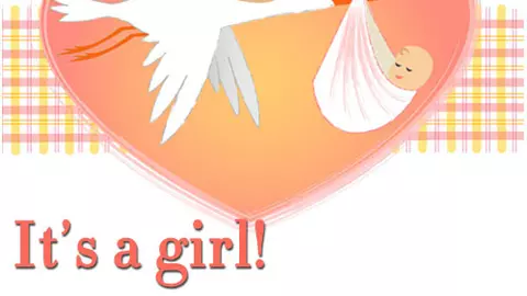 It's a girl!