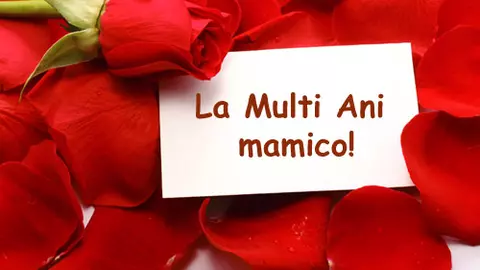 La multi ani mamico!