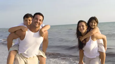 In vacanta cu copilul