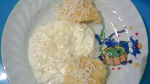 Mamaliguta cu branza si smantana