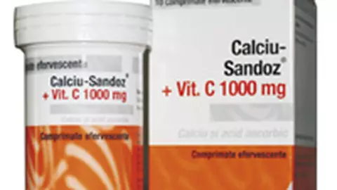 Calciu Sadoz + Vitamina C 1000