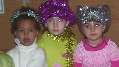 Prima zi de gradinita a Corinei