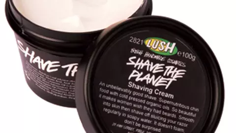 Crema de ras, Shave the planet, LUSH