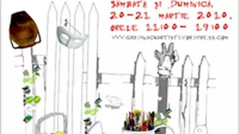 "Gradina cu artisti", un eveniment al artei contemporane