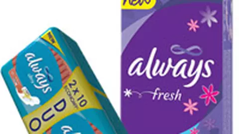 Noul Always, cu 20% mai mult gel absorbant