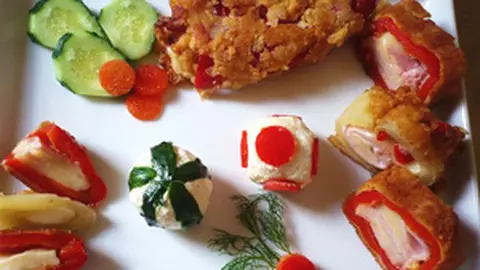 Snitele din ardei umpluti