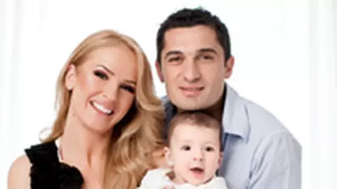 Diana si Claudiu Niculescu - primele fotografii cu David