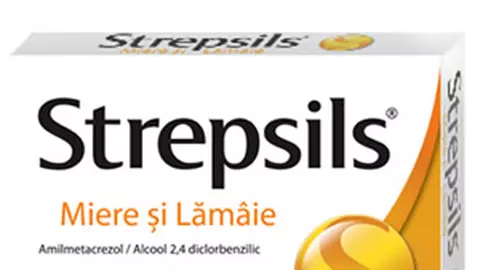 Strepsils Miere si Lamaie - pentru dureri in gat