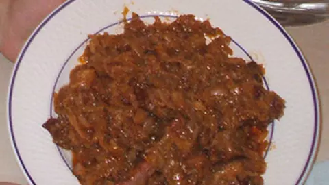 Varza dulce cu costita