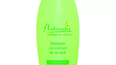 Sampon cu extract de urzica pentru par gras, Naturalis