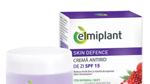 Crema antirid de zi elmiplant SKIN DEFENCE ten normal-mixt