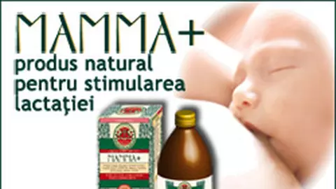 Mamma+, cel mai eficient produs natural pentru stimularea lactatiei