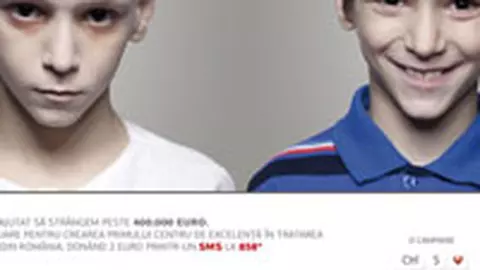 Donatii prin SMS pentru copiii bolnavi de cancer limfatic