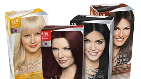 Noua vopsea de par profesionala Advance Techniques - Avon