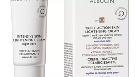 Albucin de la Pharmaceris pentru eliminarea petelor pigmentare ale tenului