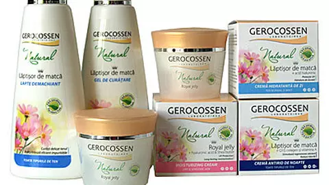 Noua gama Gerocossen Natural cu laptisor de matca