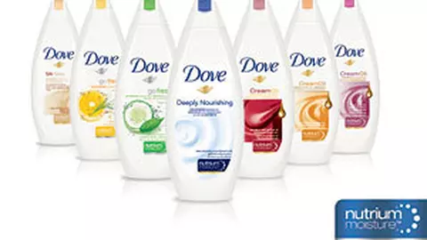 Cu noile geluri de dus hidratante Dove cu Nutrium Moisture,te simti bine in pielea ta!