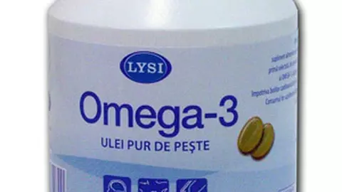 Capsulele Omega 3 cu ulei de peste de la Lysi