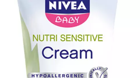 O piele catifelata pentru copilul tau cu NIVEA Baby Nutri Sensitive Cream