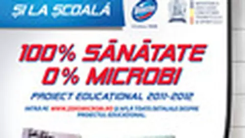 Domestos si M.E.C.T.S. continua lectia despre igiena in scoli si gradinite