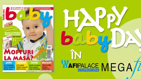 Happy baby Day - Am vorbit despre alimentatie sanatoasa si educatie prin joc.
