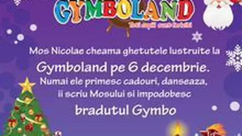 Mos Nicolae vine la Gymboland