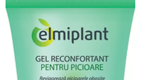 Gel reconfortant pentru picioare de la Elmiplant
