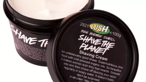 Crema de ras cu bambus, ulei de shea si lavanda