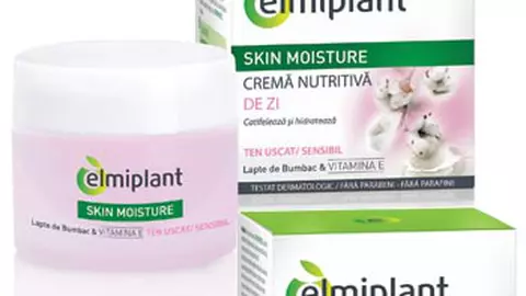 Noi creme hidratante si nutritive Skin Moisture de la Elmiplant