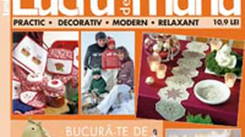 Editia de toamna 2009 a revistei „Lucru de mana”