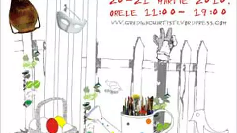 Atelier de creatie: Gradina cu artisti