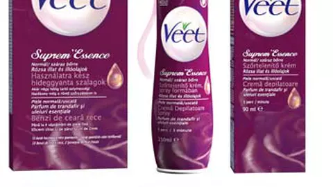 Noua gama Supreme Essence de la Veet pentru depilare