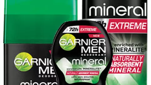 Garnier, Mineral Men - primul Antiperspirant 48h cu Mineralit