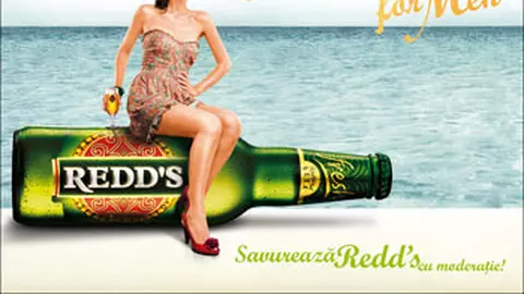 Redd's a lansat campania "Too tasty for men"