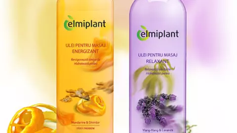 Uleiuri Elmiplant pentru masaj revigorant sau relaxant