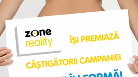 Zone Reality isi premiaza castigatorii campaniei „Fii in forma!”