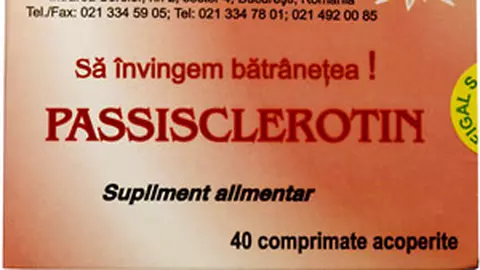 Passisclerotin, sanatate la orice varsta