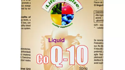 Supliment alimentar Life Impulse cu coenzima Q10