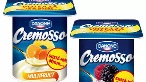 Consumatorul alege iaurtul care va ramane pe raft!
