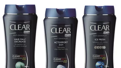 CLEAR Men gama de sampoane pentru barbati