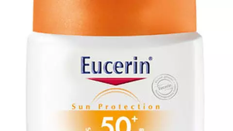 Noul fluid nuantator de fata cu protectie solara SPF 50+, de la Eucerin
