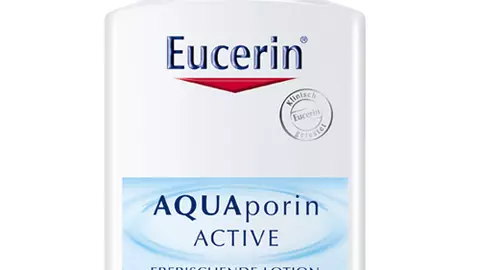 Noua lotiune de corp AQUAporin ACTIVE Rich de la Eucerin