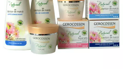 Noua gama Gerocossen Natural cu laptisor de matca