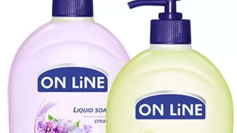 ON LiNE  te alinta cu doua noi arome: sapun lichid cu liliac si sapun lichid cu masline
