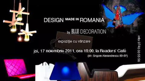 ELLE DECORATION Romania sprijina designul de interior si designul de obiect autohton