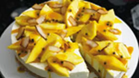 Cheesecake cu fructe exotice
