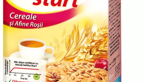 Biscuiti pentru micul dejun: belVita Start cu Cereale si Afine Rosii, de la Kraft Foods