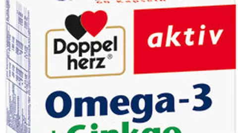 Doppelherz® aktiv OMEGA 3 + GINKGO