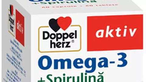 Doppelherz® aktiv OMEGA 3 + SPIRULINA