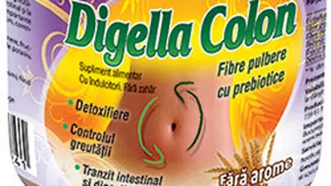 Digella Colon – fibre pulbere cu prebiotice